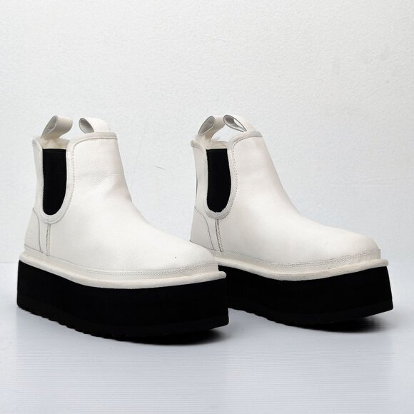 UGG | Shoes | Ugg Women Neumel Platform Shearling Lined White